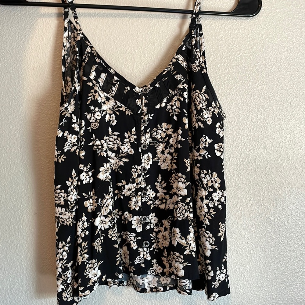Floral tank top